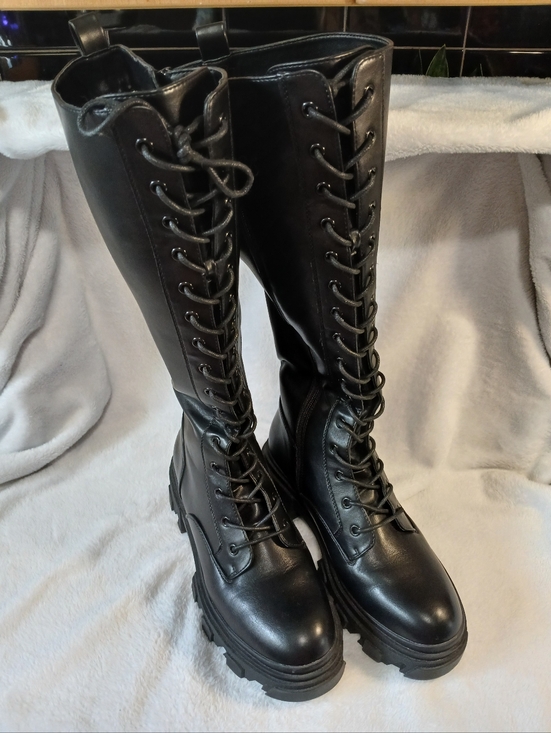Dream Pairs Shoes - Dream Pairs Size 10 Stomper Boots